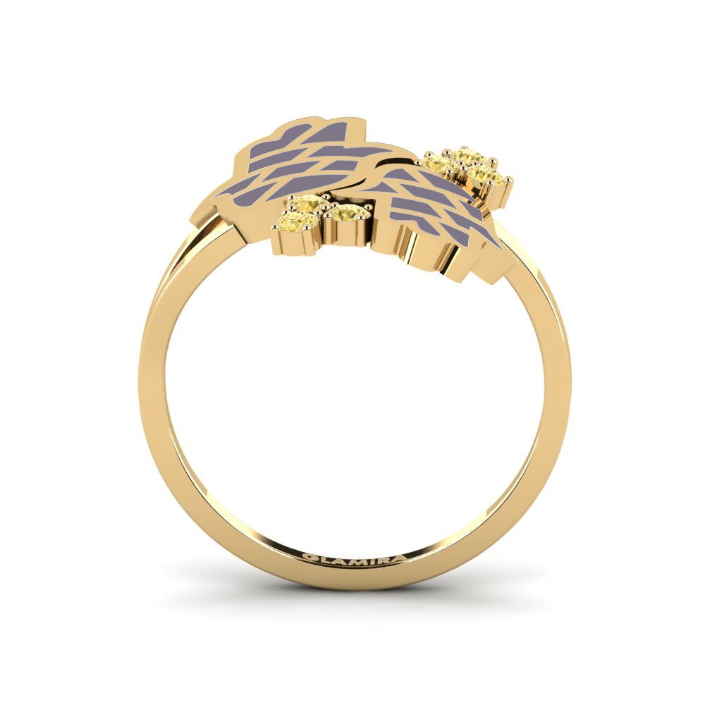 Yellow Diamond Ring Kuvimba