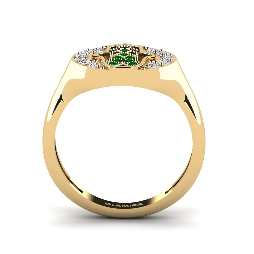 Zircônia Verde Anel Mugisha