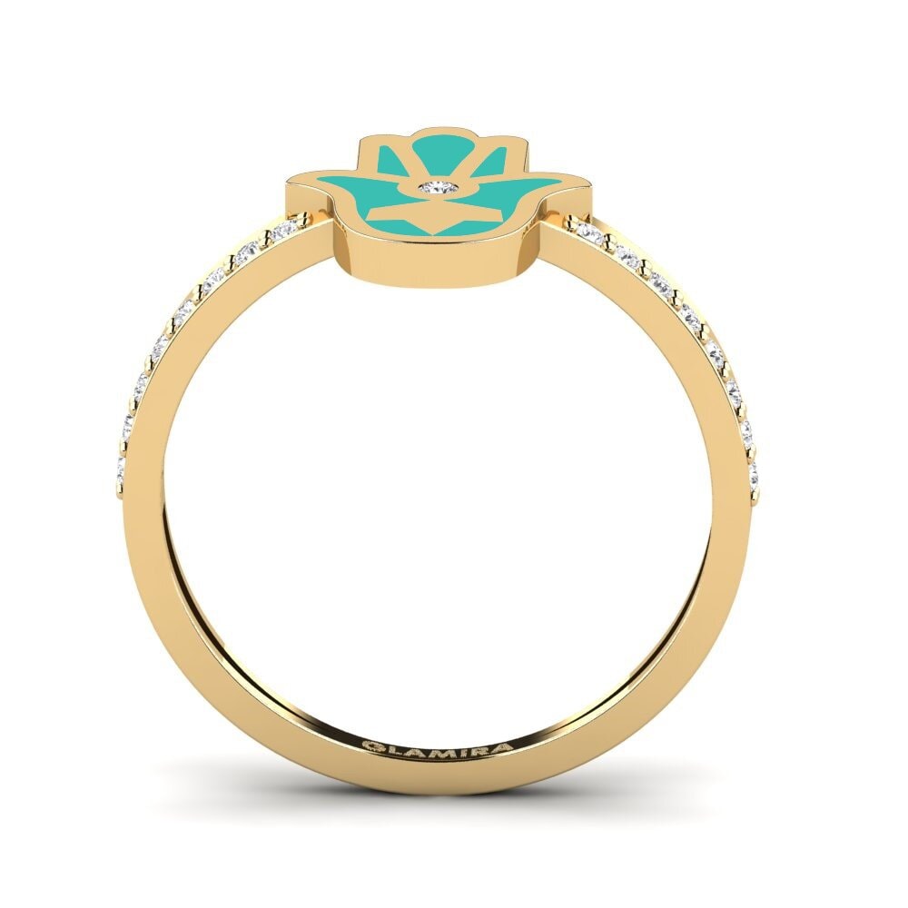 White sapphire Ring Muhofiz