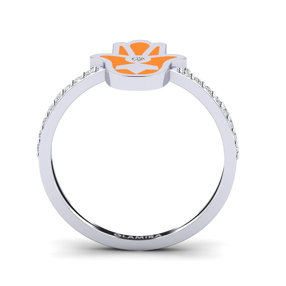 Weißgold 750 Ring Muhofiz