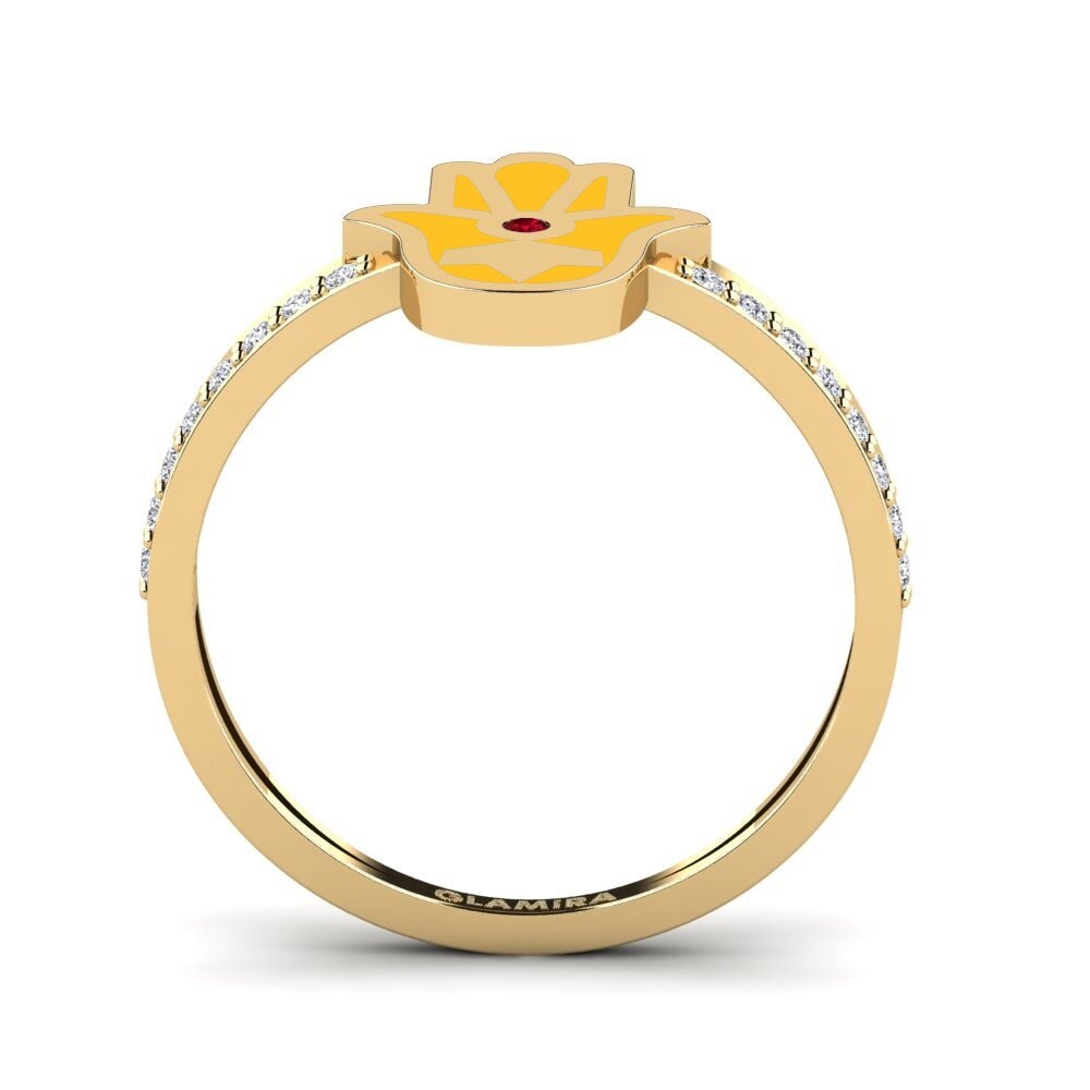 Red Zirconia Ring Muhofiz