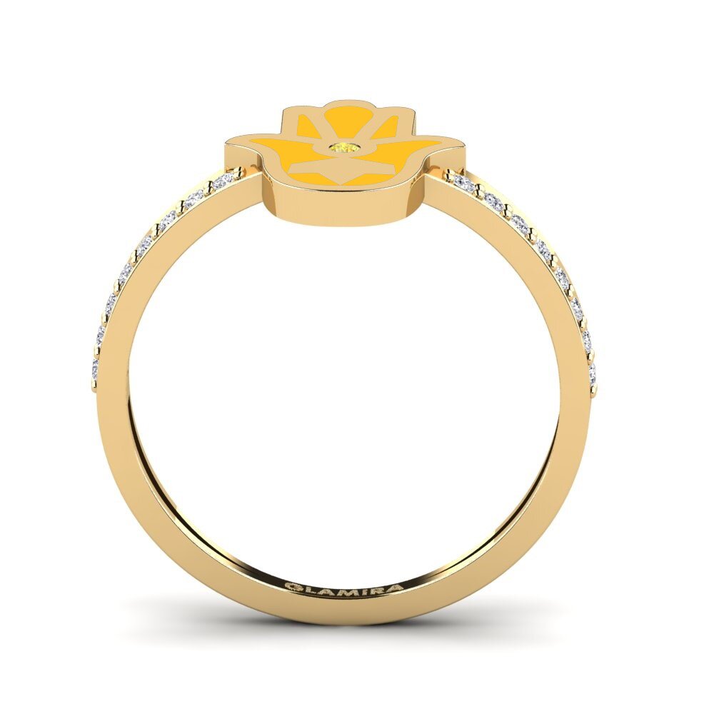 Yellow Sapphire Ring Muhofiz