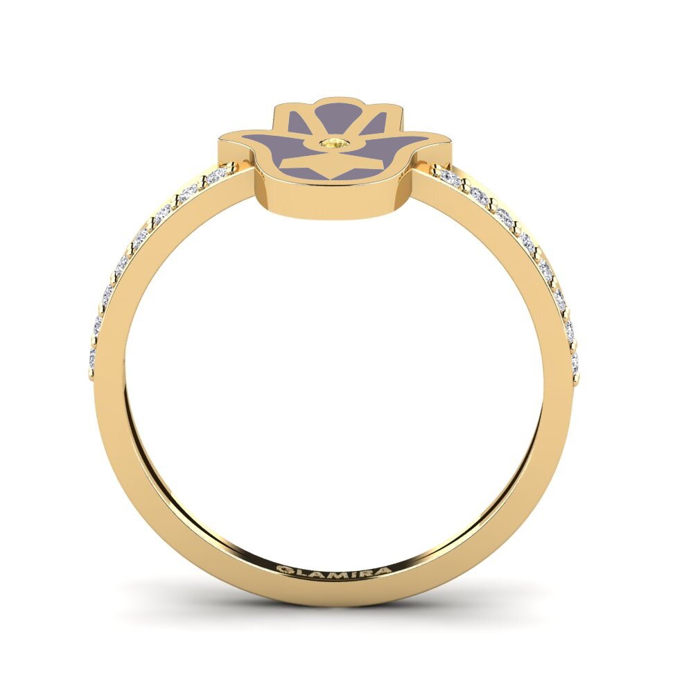 Yellow Diamond Ring Muhofiz