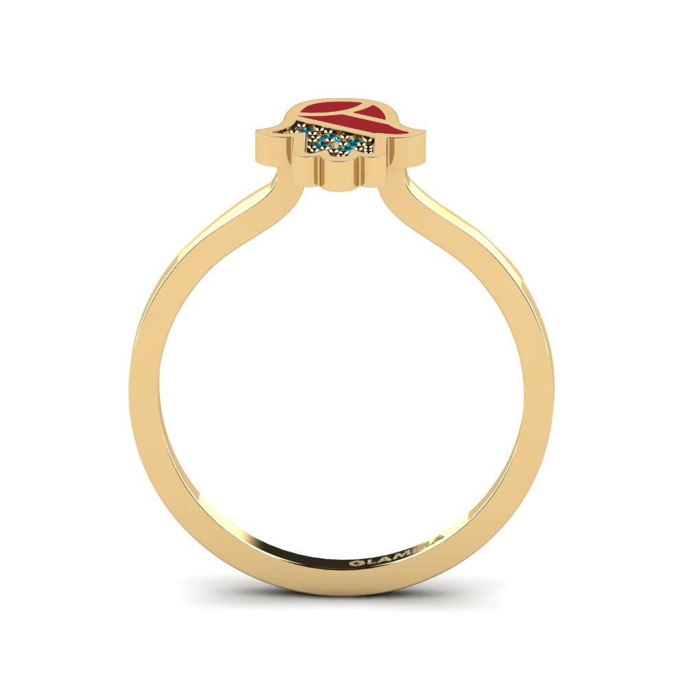 Blue Diamond Ring Pelindung