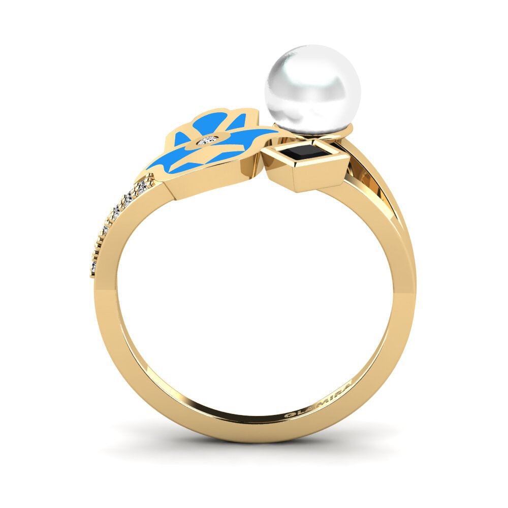 Schwarzer Onyx Ring Poverenje