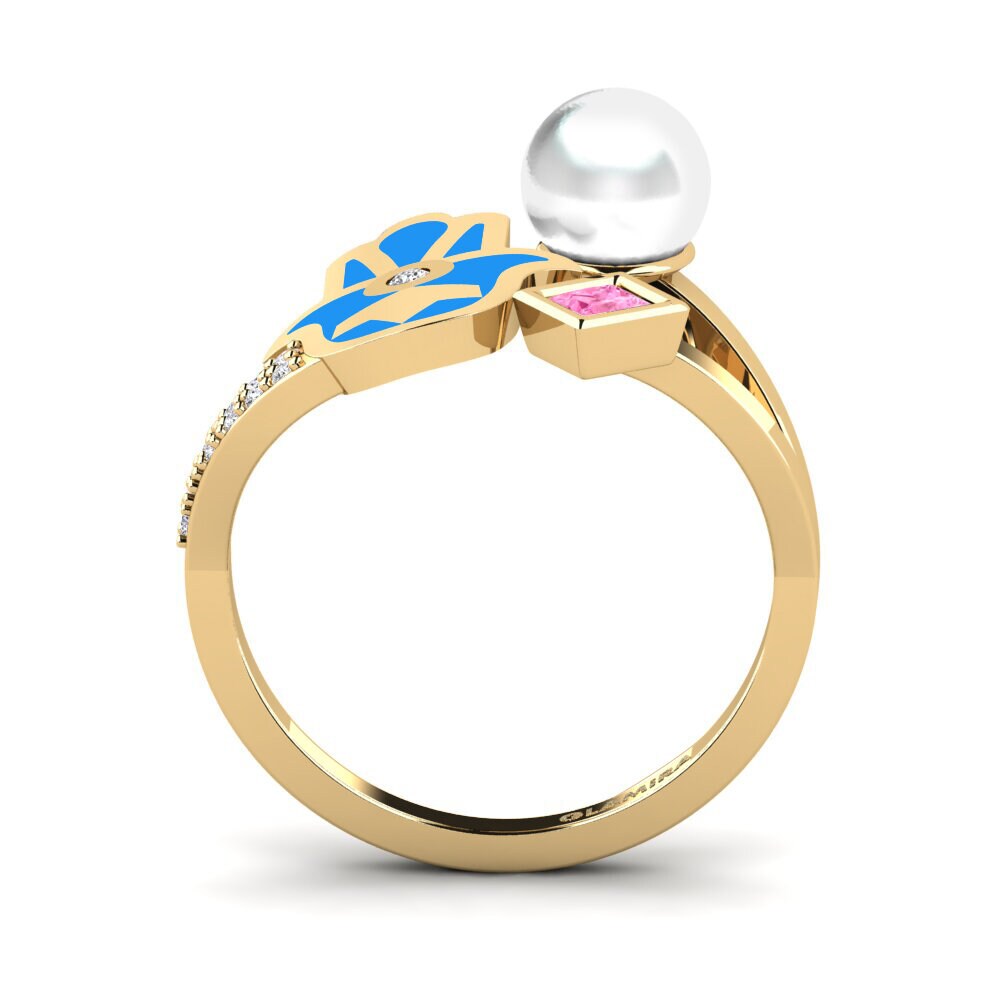 Rosa Saphir Ring Poverenje