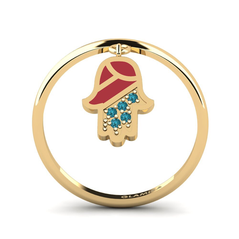 Blue Diamond Ring Prutegge