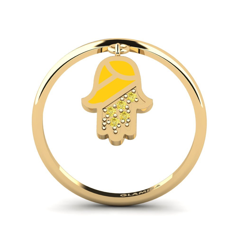 Yellow Sapphire Ring Prutegge