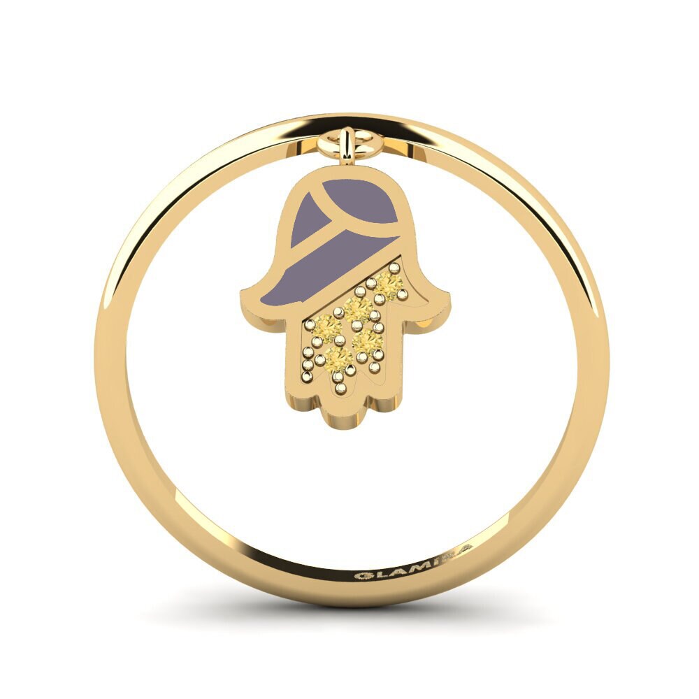 Yellow Diamond Ring Prutegge