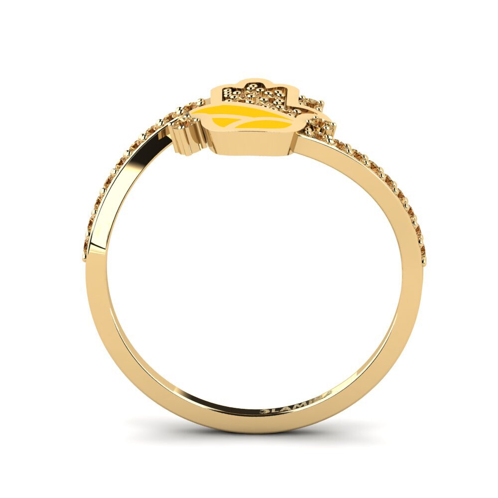 Brauner Diamant Ring Prutettore