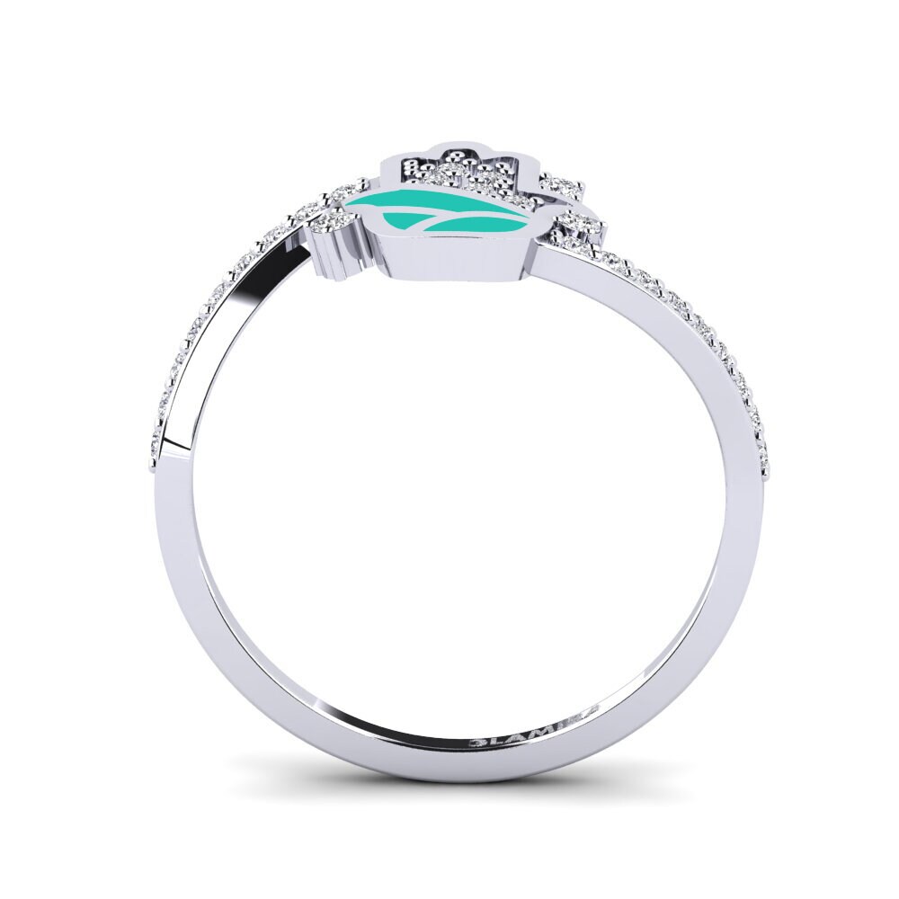 950 Platin Ring Prutettore