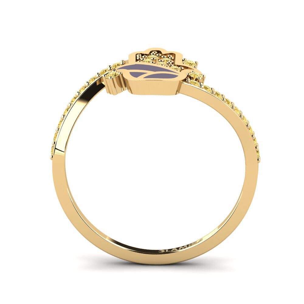 Yellow Diamond Ring Prutettore