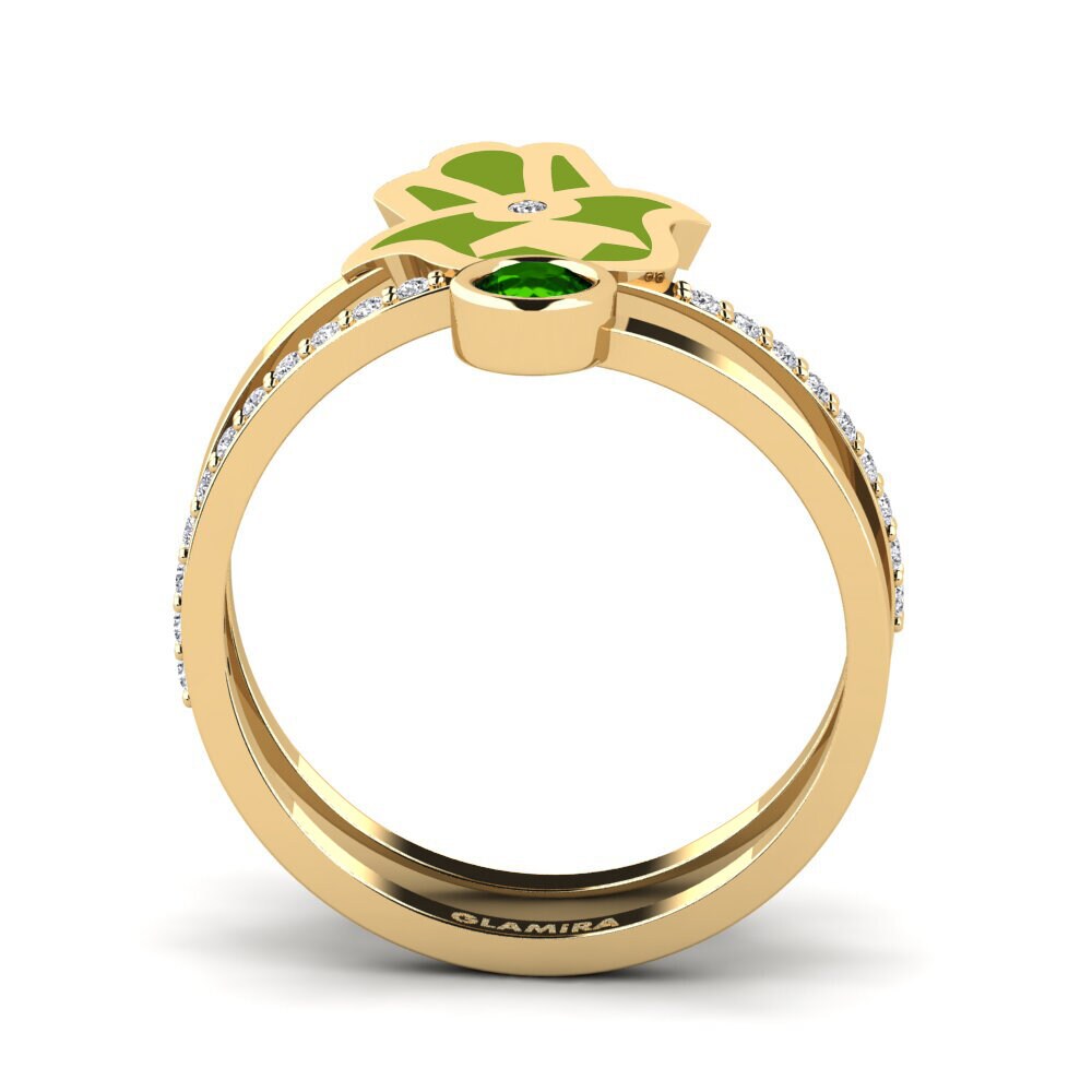 Green Tourmaline Ring Puipui