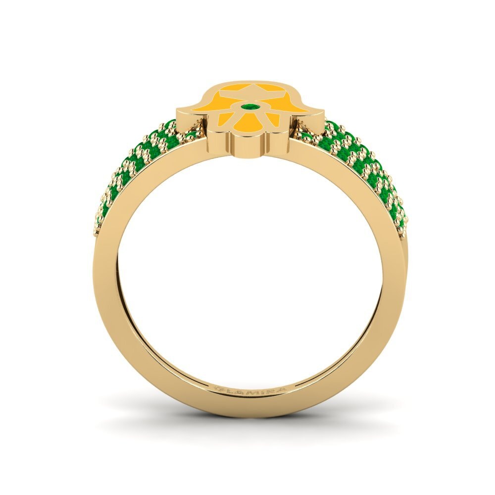Smaragd Ring Pushtetin