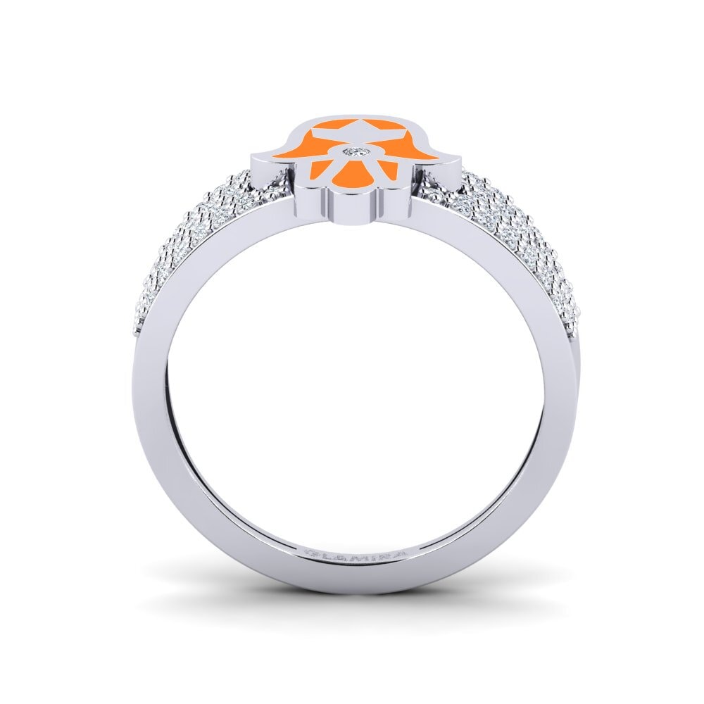 Weißgold 750 Ring Pushtetin