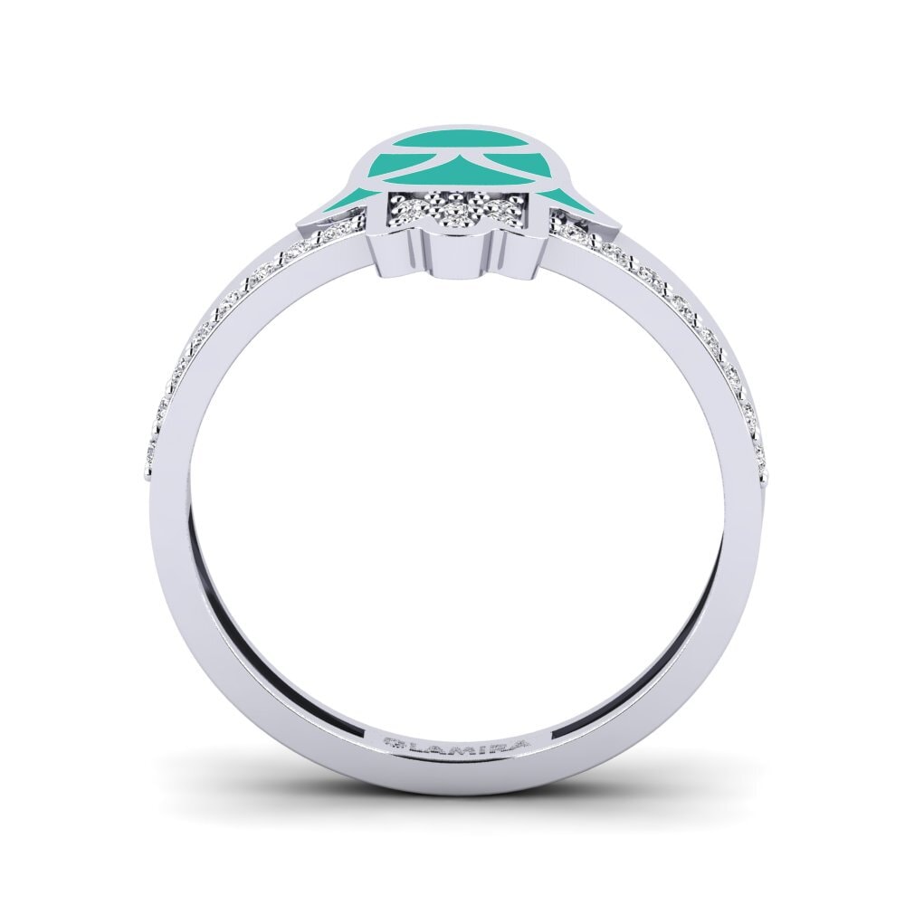 950 Platin Ring Tekelakayi