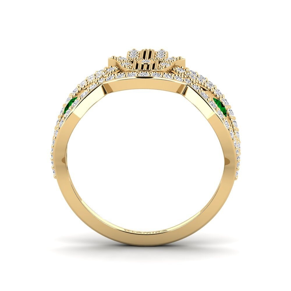 Zircônia Verde Anel Beyondeye