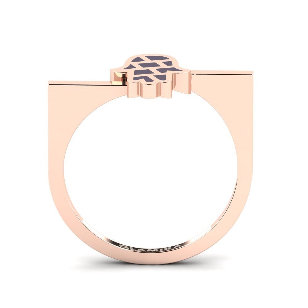 14ct Rose Gold Ring Custodire