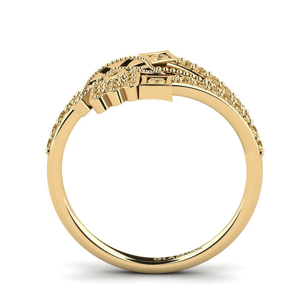 Diamante café Anillo Excessively