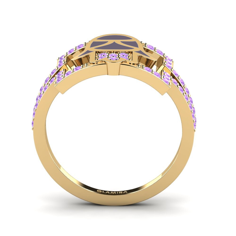 Amethyst Ring Fertrouwe