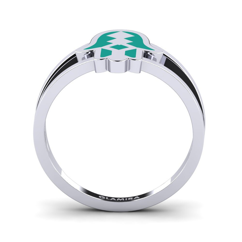 950 Platin Ring Gahum