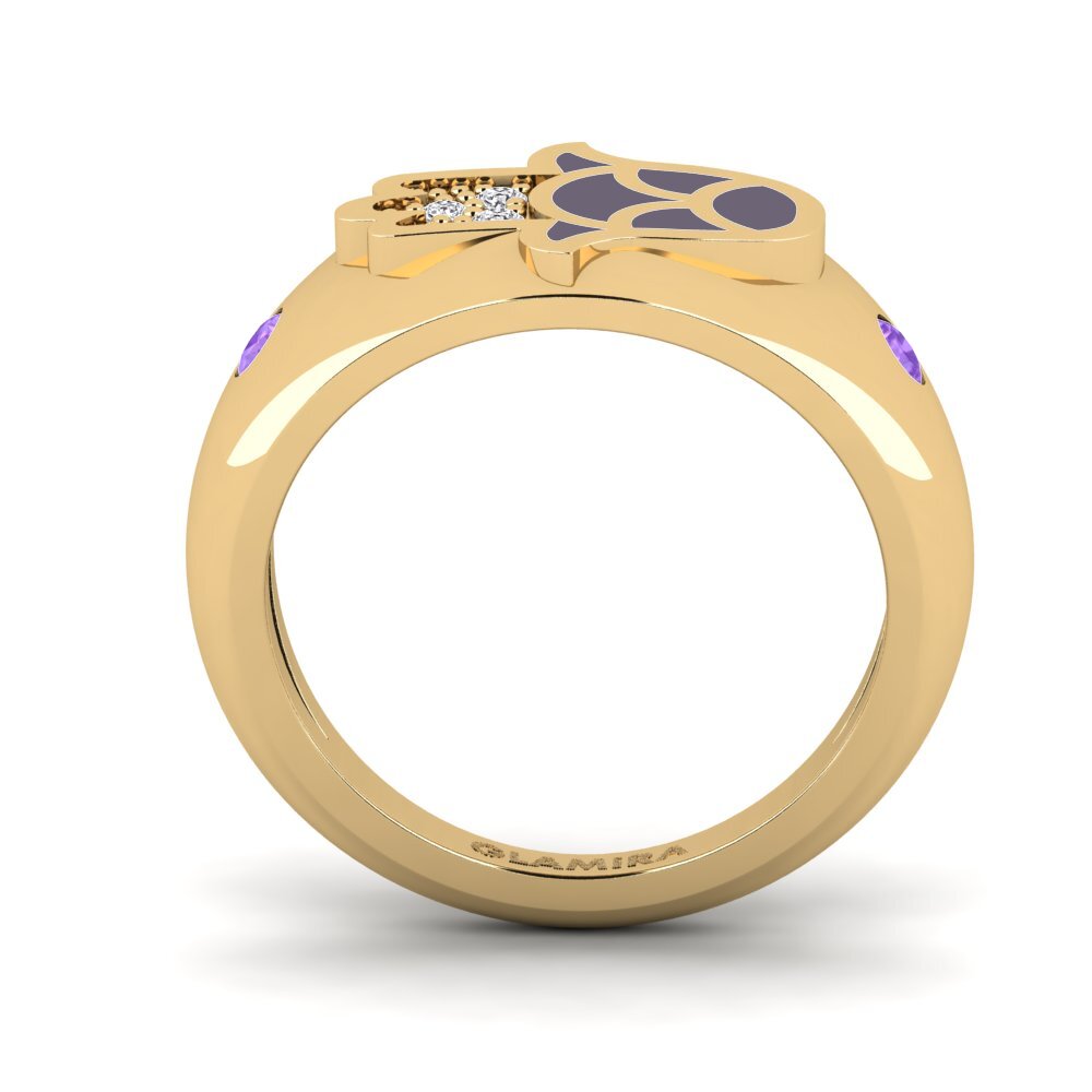 Amethyst Pinky Ring Ilaali