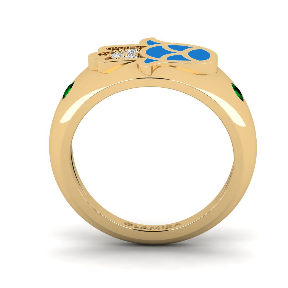 Green Zirconia Pinky Ring Ilaali