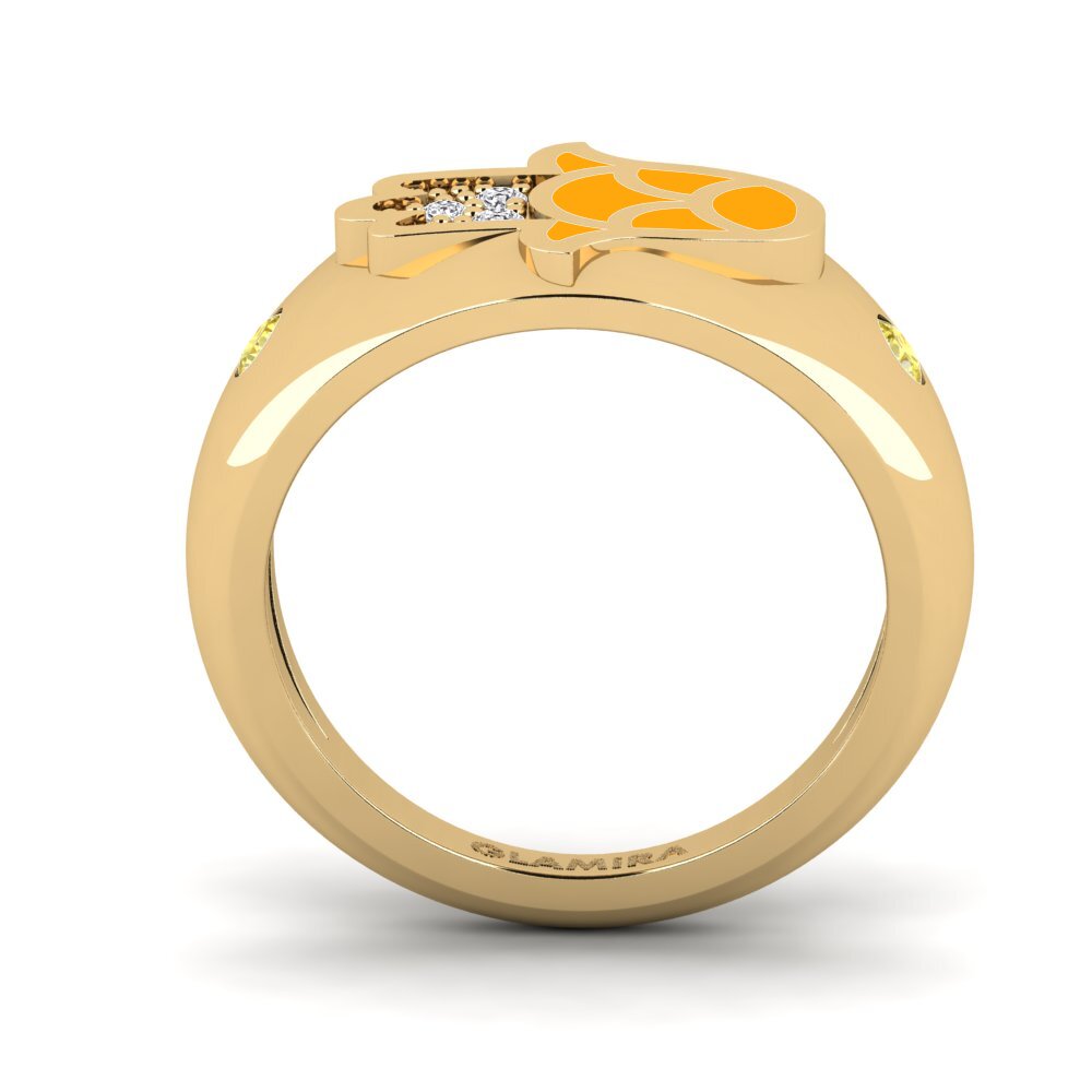 Yellow Sapphire Pinky Ring Ilaali
