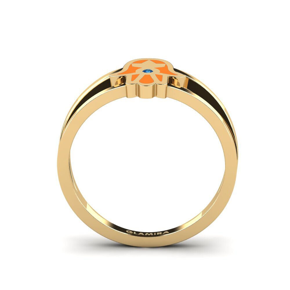 Zircone Bleu Foncé Bague Jumbaq
