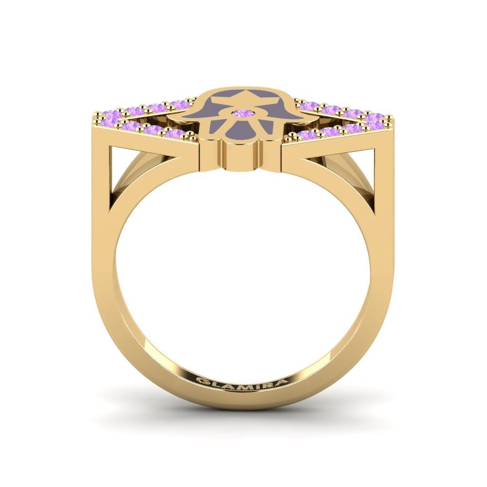 Amethyst Pinky Ring Kulinda