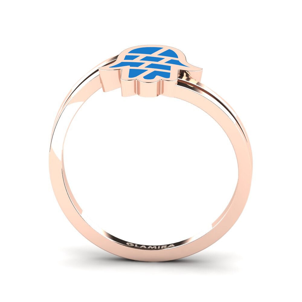 14k Oro Rosa Anillo Moshtnost