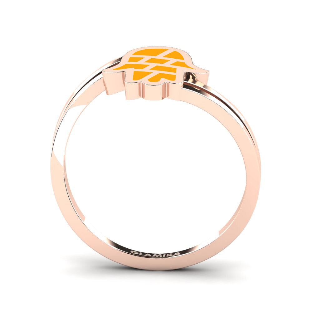 14k Oro Rosa Anillo Moshtnost
