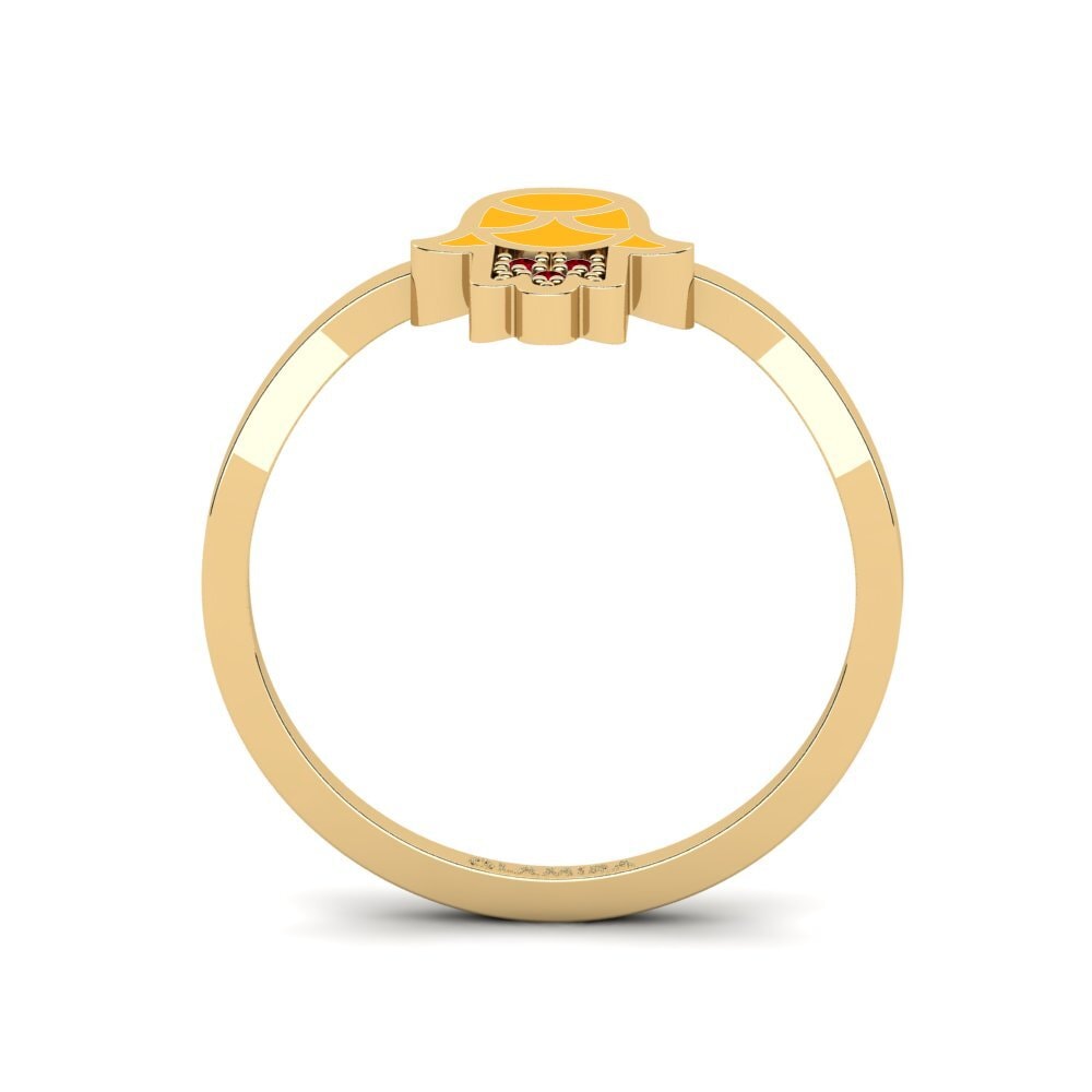 Red Zirconia Ring Mtsveli