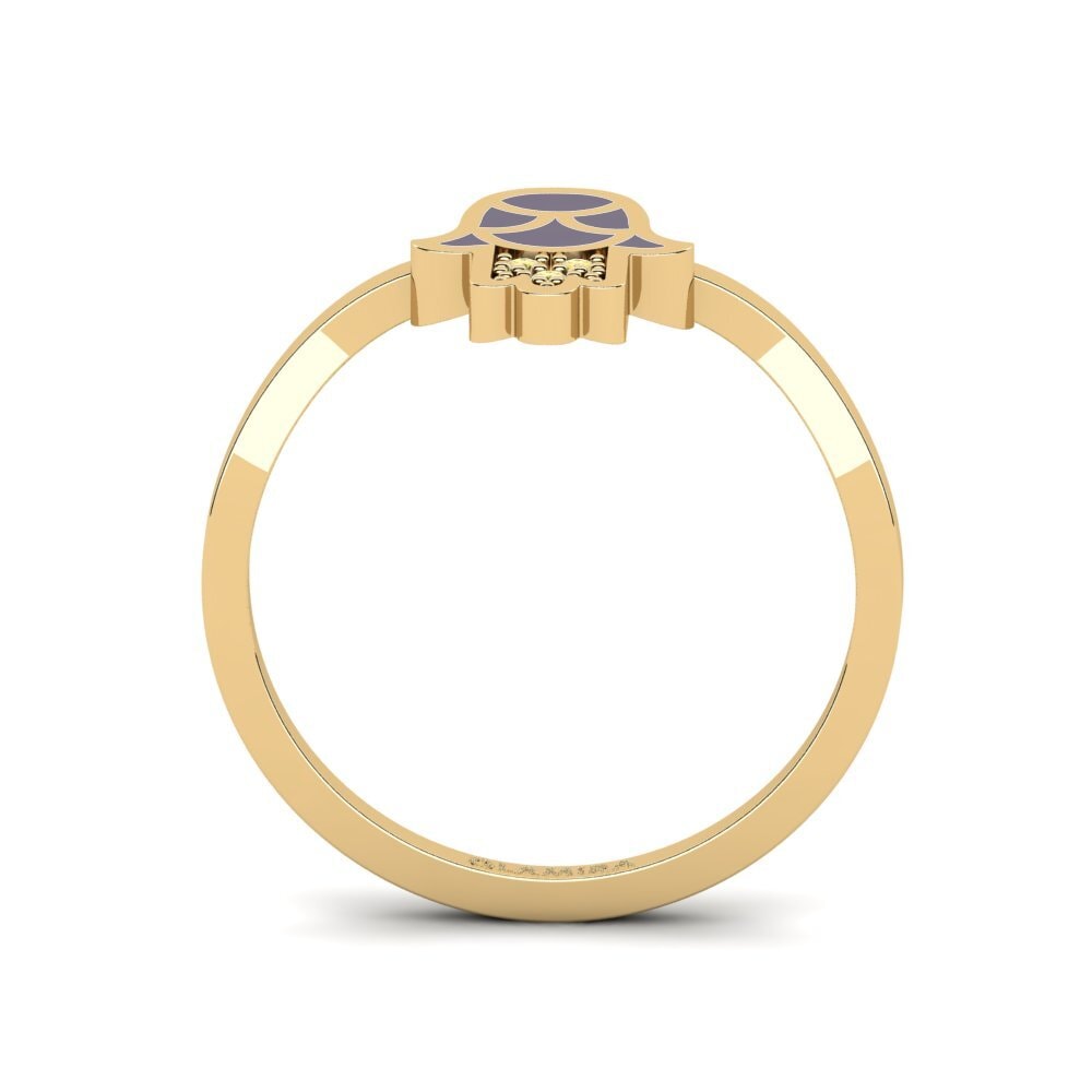 Yellow Diamond Ring Mtsveli
