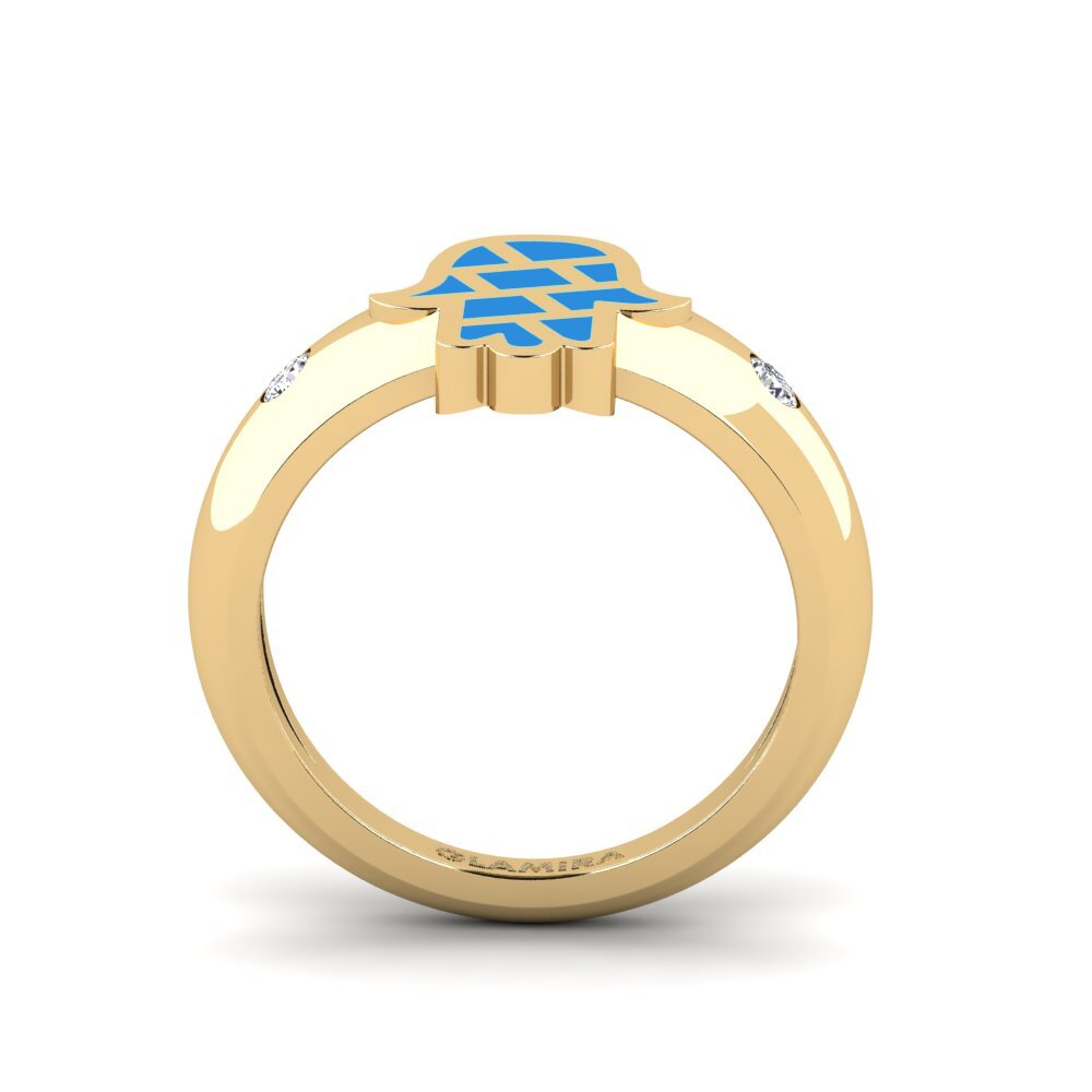 Diamant Pinker Ring Ngajaga