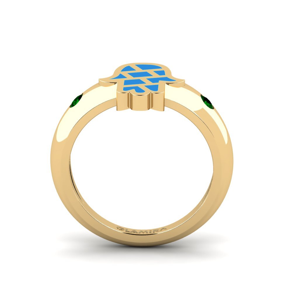 Green Zirconia Pinky Ring Ngajaga