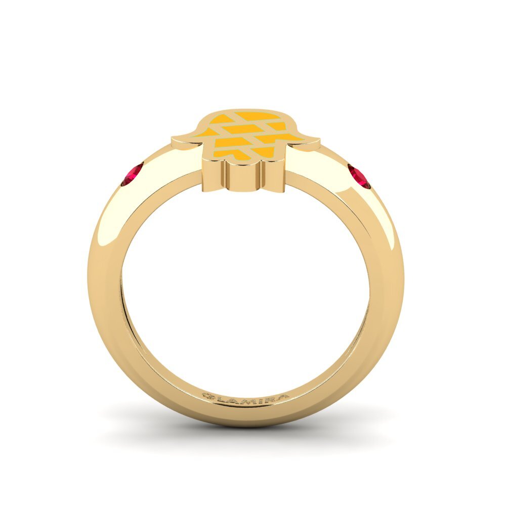 Red Zirconia Pinky Ring Ngajaga