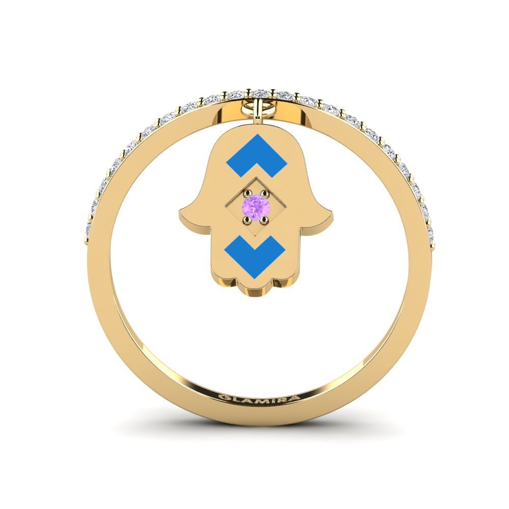 Amethyst Ring Perzik