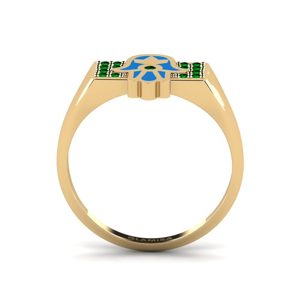 Green Zirconia Ring Protegir