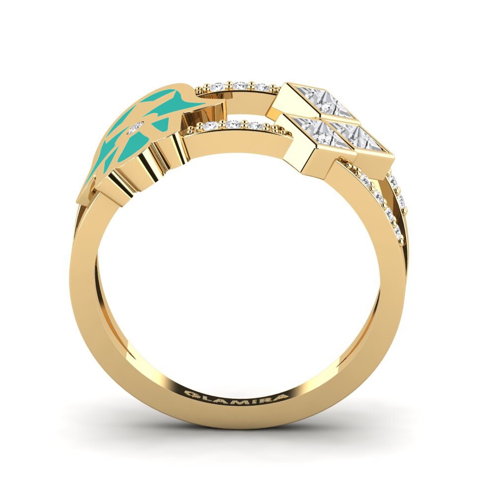 White sapphire Ring Sintag