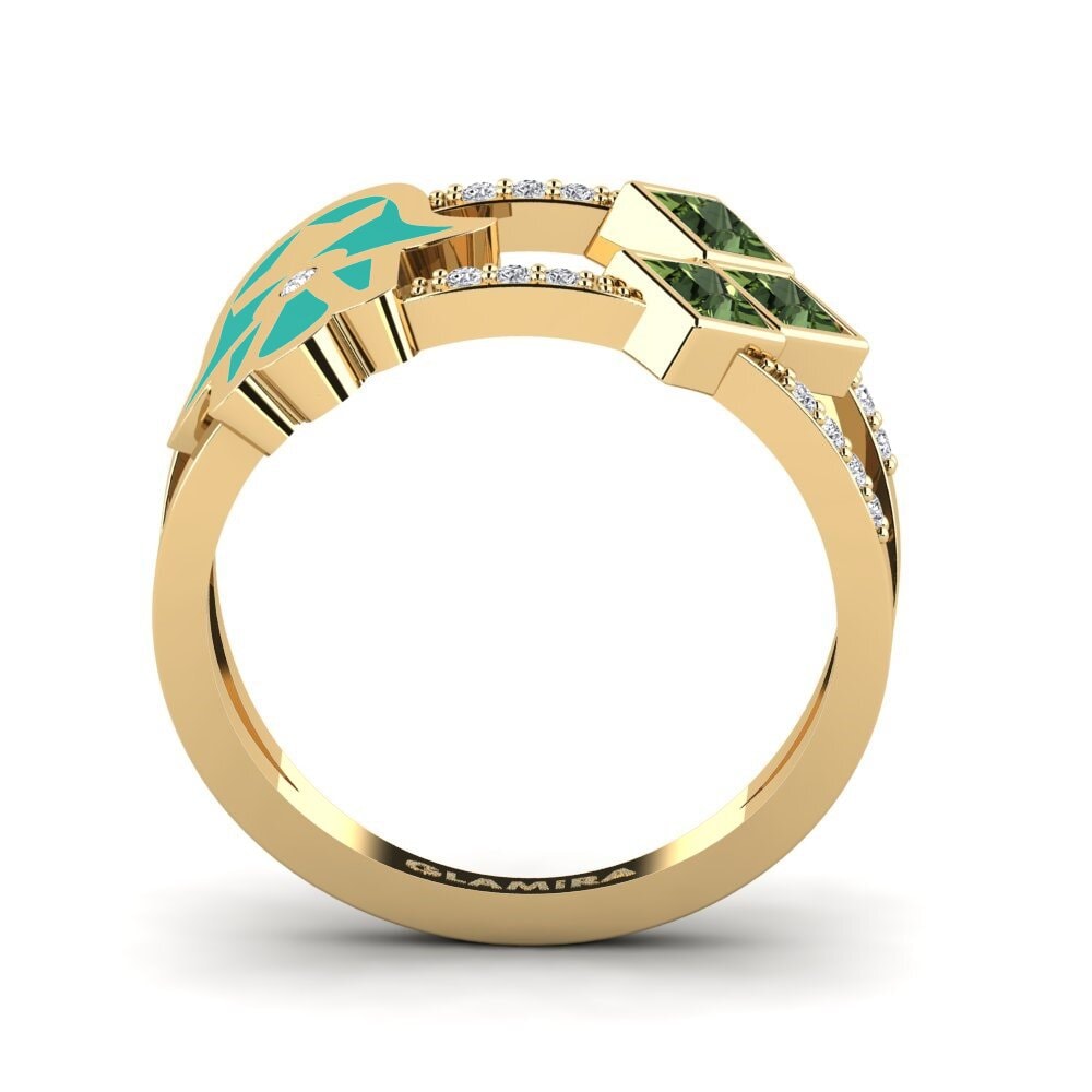 Green Sapphire Ring Sintag