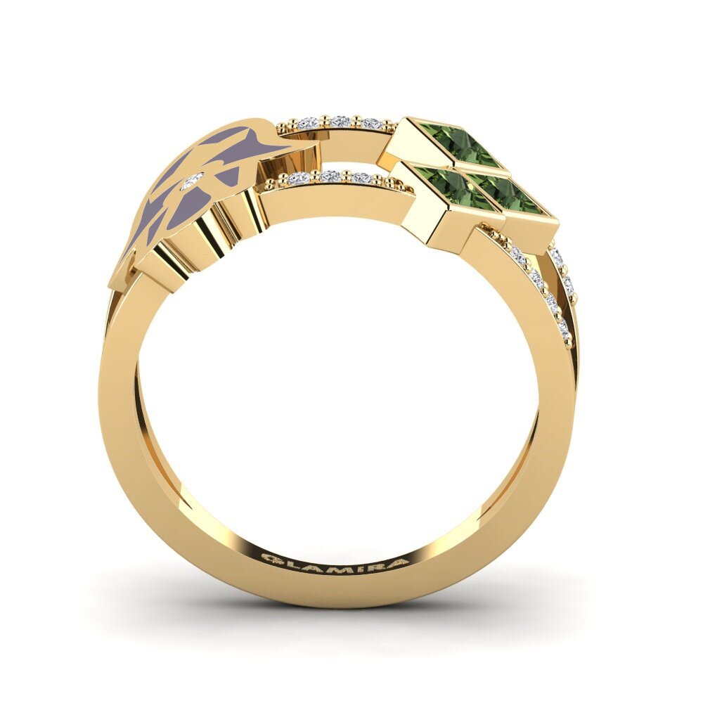 Grüner Saphir Ring Sintag