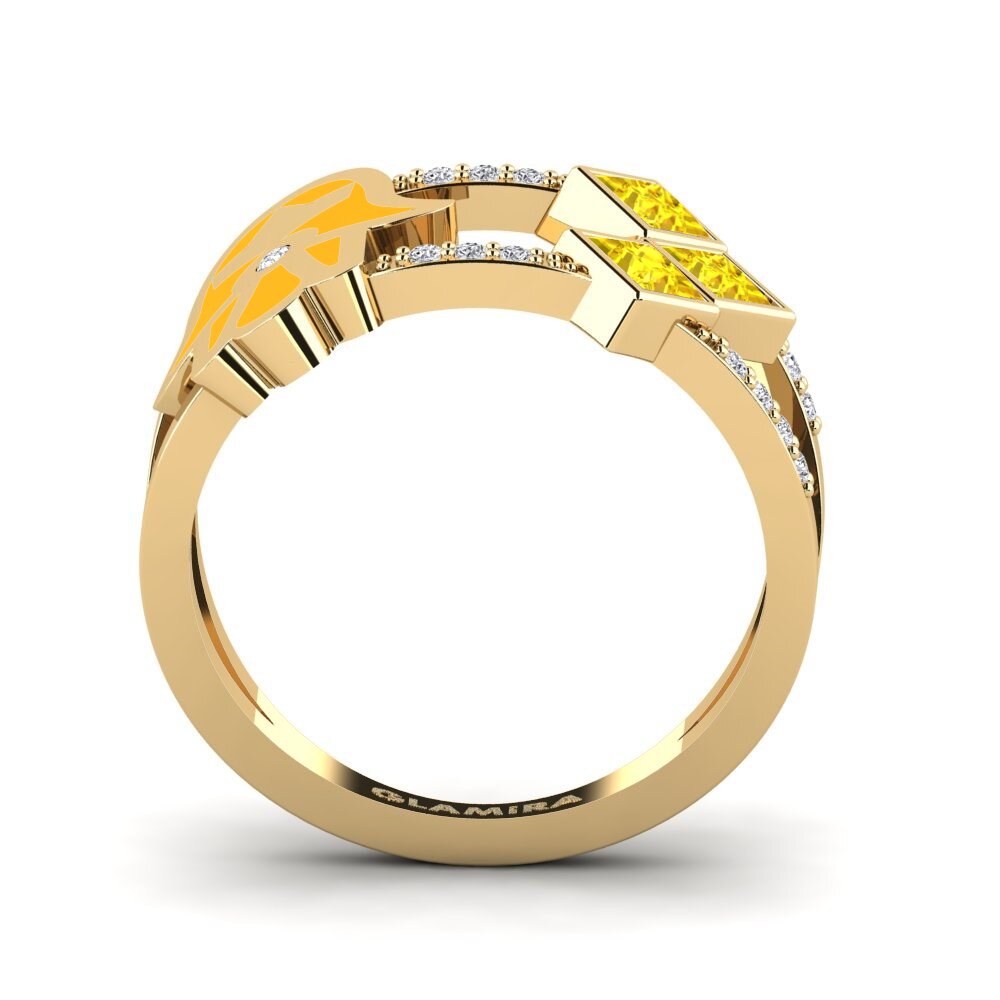 Yellow Sapphire Ring Sintag