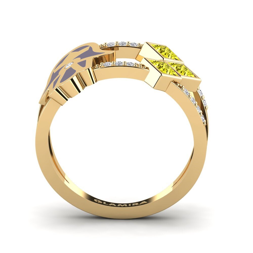 Yellow Diamond Ring Sintag
