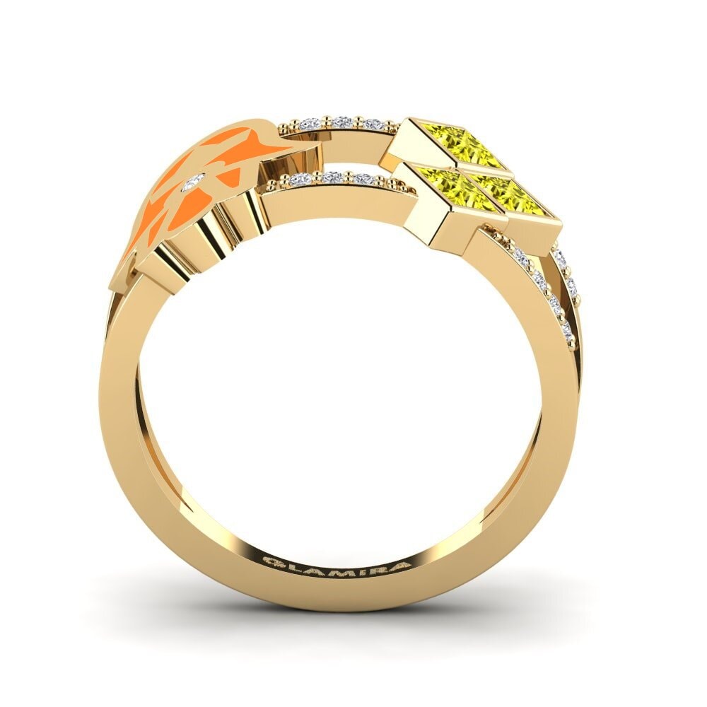 Gelber Diamant Ring Sintag