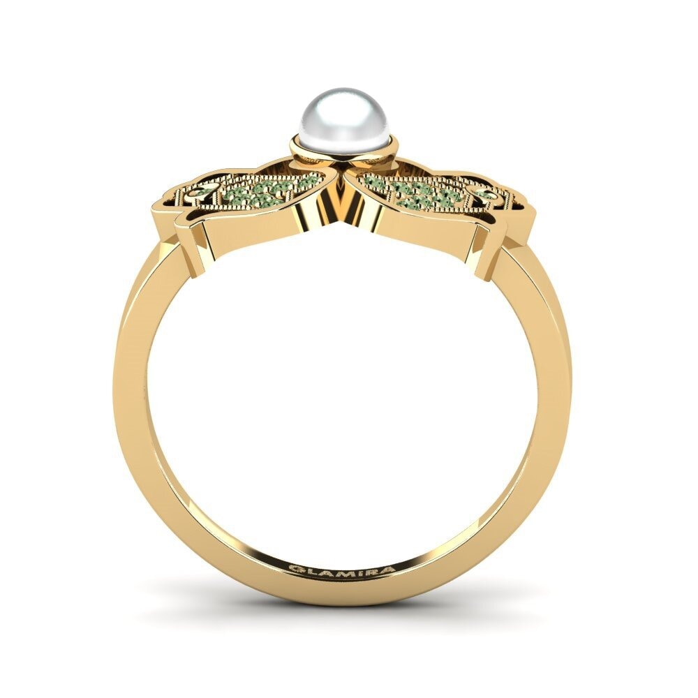 Green Diamond Ring Sjarme