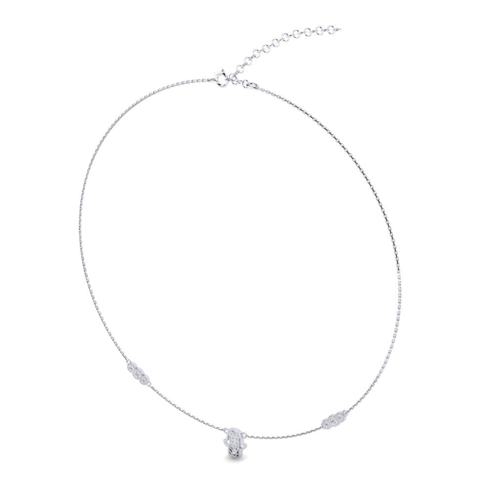 Collana Choker Donna Con Strass - Completo Di Collare Per Matrimonio E Festa - 4 Pezzi
