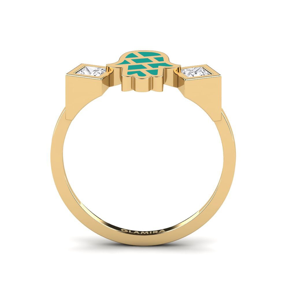 White sapphire Ring Vedeni