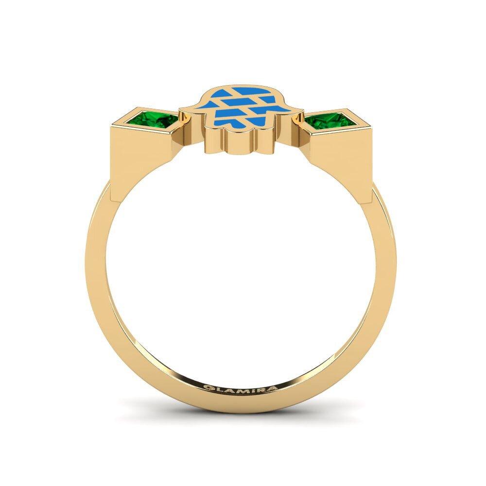 Green Zirconia Ring Vedeni