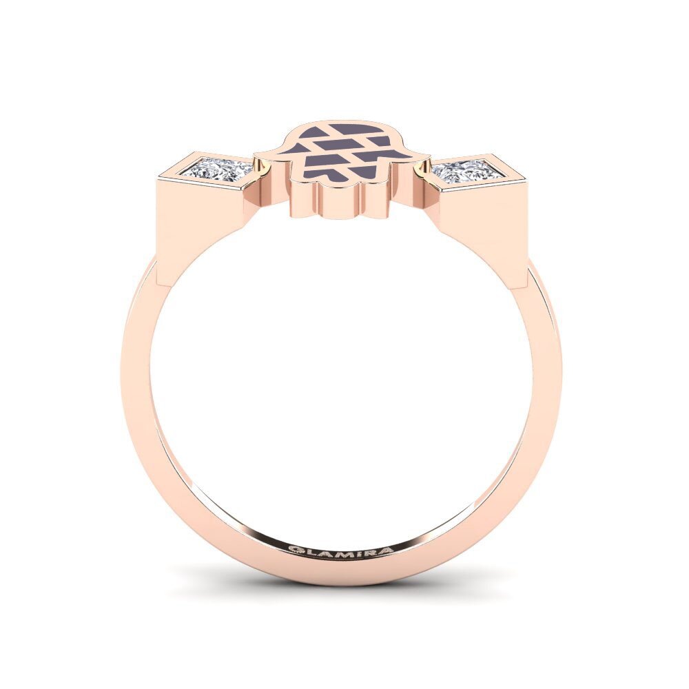 14ct Rose Gold Ring Vedeni